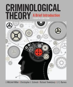 Criminological Theory: A Brief Introduction 4th Edition - Original PDF ebook