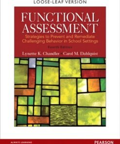 Functional Assessment: Strategies to Prevent and Remediate Challenging Behavior in School Settings 4th Edition - Original PDF ebook