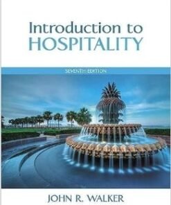 Introduction to Hospitality 7th Edition - Original PDF ebook