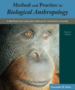 Method and Practice in Biological Anthropology 2nd Edition - Original PDF ebook