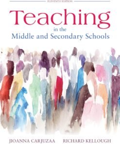 Teaching in the Middle and Secondary Schools 11th Edition - Original PDF ebook