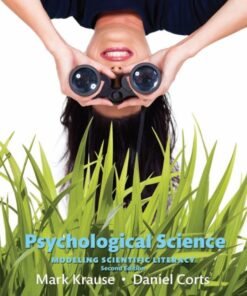 Psychological Science: Modeling Scientific Literacy 2nd Edition - Original PDF ebook