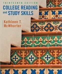 College Reading and Study Skills 13th Edition - Original PDF ebook