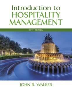 Introduction to Hospitality Management 5th Edition - Original PDF ebook