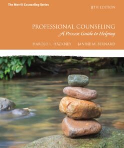 Professional Counseling: A Process Guide to Helping 8th Edition - Original PDF ebook