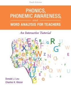 Phonics, Phonemic Awareness, and Word Analysis for Teachers 10th Edition
An Interactive Tutorial - Original PDF ebook