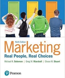 Marketing: Real People, Real Choices 9th Edition - Original PDF ebook