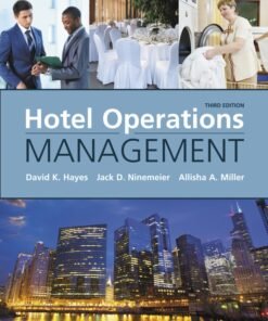Hotel Operations Management 3rd Edition - Original PDF ebook