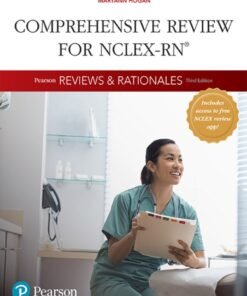 Pearson Reviews & Rationales 3rd Edition
Comprehensive Review for NCLEX-RN - Original PDF ebook