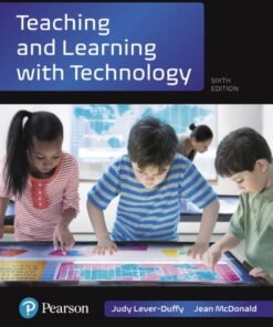 Teaching and Learning with Technology 6th Edition - Original PDF ebook
