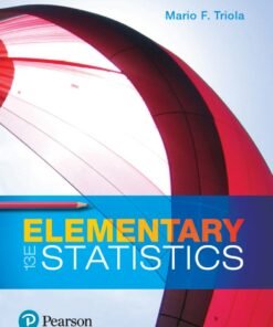Elementary Statistics 13th Edition - Original PDF ebook