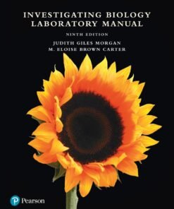 Investigating Biology Laboratory Manual 9th Edition - Original PDF ebook