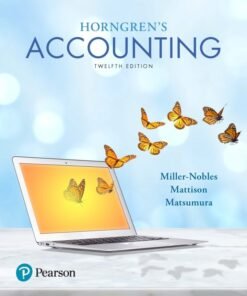 Horngren's Accounting 12th Edition - Original PDF ebook