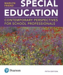 Special Education: Contemporary Perspectives for School Professionals 5th Edition - Original PDF ebook