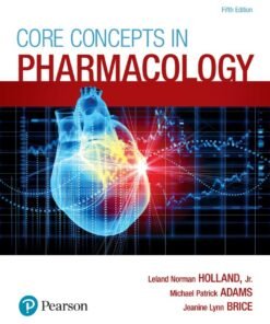 Core Concepts in Pharmacology 5th Edition - Original PDF ebook