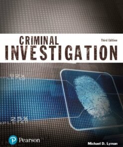 Criminal Investigation (Justice Series) 3rd Edition - Original PDF ebook