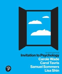 Invitation to Psychology 7th Edition - Original PDF ebook