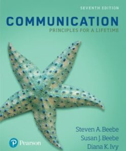 Communication: Principles for a Lifetime 7th Edition - Original PDF ebook