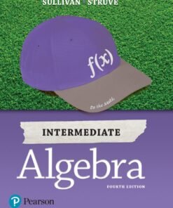 Intermediate Algebra 4th Edition - Original PDF ebook
