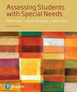 Assessing Students with Special Needs 8th Edition - Original PDF ebook