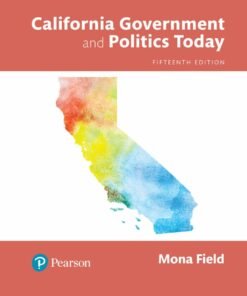 California Government and Politics Today 15th Edition - Original PDF ebook