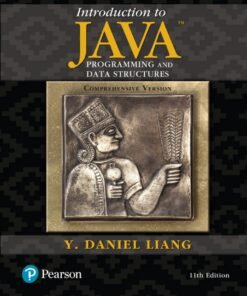 Introduction to Java Programming and Data Structures, Comprehensive Version 11th Edition - Original PDF ebook