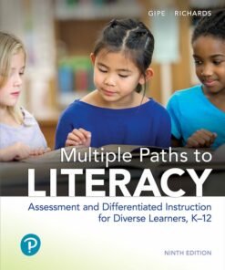 Multiple Paths to Literacy 9th Edition - Original PDF ebook