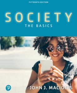 Society: The Basics 15th Edition - Original PDF ebook