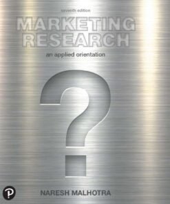 Marketing Research: An Applied Orientation 7th Edition - Original PDF ebook