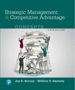 Strategic Management and Competitive Advantage 6th Edition - Original PDF ebook