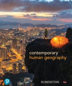 Contemporary Human Geography 4th Edition - Original PDF ebook