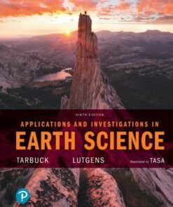 Applications and Investigations in Earth Science 9th Edition - Original PDF ebook