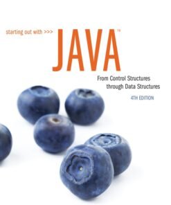 Starting Out with Java 4th Edition - Original PDF ebook