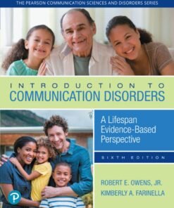 Introduction to Communication Disorders 6th Edition - Original PDF ebook