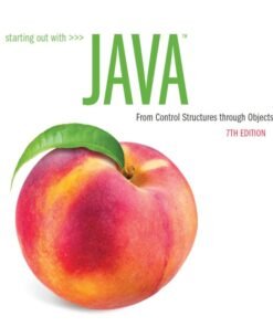 Starting Out with Java 7th Edition - Original PDF ebook