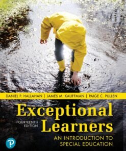 Exceptional Learners: An Introduction to Special Education 14th Edition - Original PDF ebook