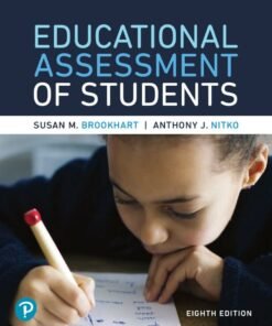 Educational Assessment of Students 8th Edition - Original PDF ebook