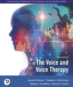 The Voice and Voice Therapy 10th Edition - Original PDF ebook
