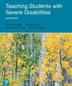 Teaching Students with Severe Disabilities 6th Edition - Original PDF ebook