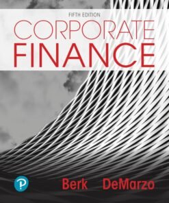 Corporate Finance 5th Edition - Original PDF ebook