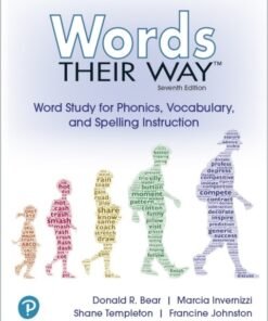 Words Their Way 7th Edition: Word Study for Phonics, Vocabulary, and Spelling Instruction - Original PDF ebook