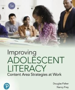 Improving Adolescent Literacy 5th Edition - Original PDF ebook