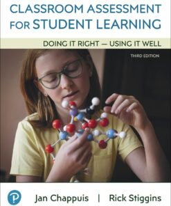 Classroom Assessment for Student Learning 3rd Edition - Original PDF ebook