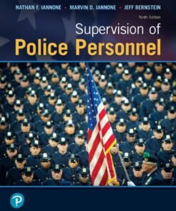 Supervision of Police Personnel 9th Edition - Original PDF ebook