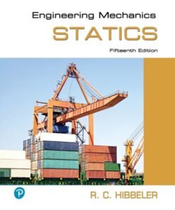Engineering Mechanics: Statics 15th Edition - Original PDF ebook