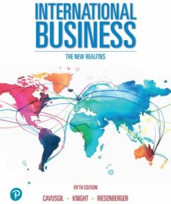 International Business: The New Realities 5th Edition - Original PDF ebook