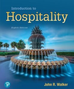 Introduction to Hospitality 8th Edition - Original PDF ebook