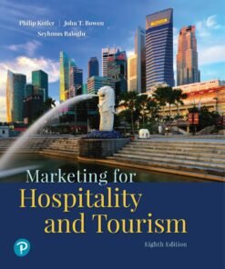 Marketing for Hospitality and Tourism 8th Edition - Original PDF ebook