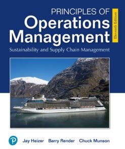 Principles of Operations Management 11th Edition - Original PDF ebook