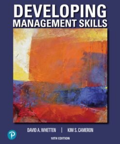 Developing Management Skills 10th Edition - Original PDF ebook